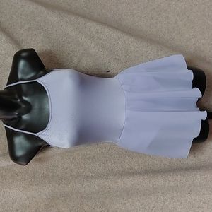 Mirella Diamante Swrl•Crossback ChiffonSkirt Leo